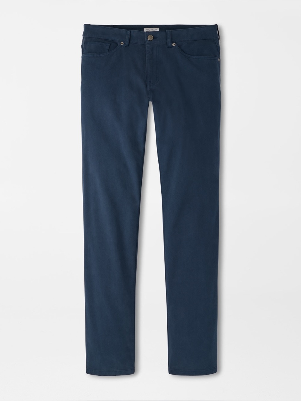 Peter Millar Crown Vintage Canvas Five-Pocket Pants in Navy - Size 36